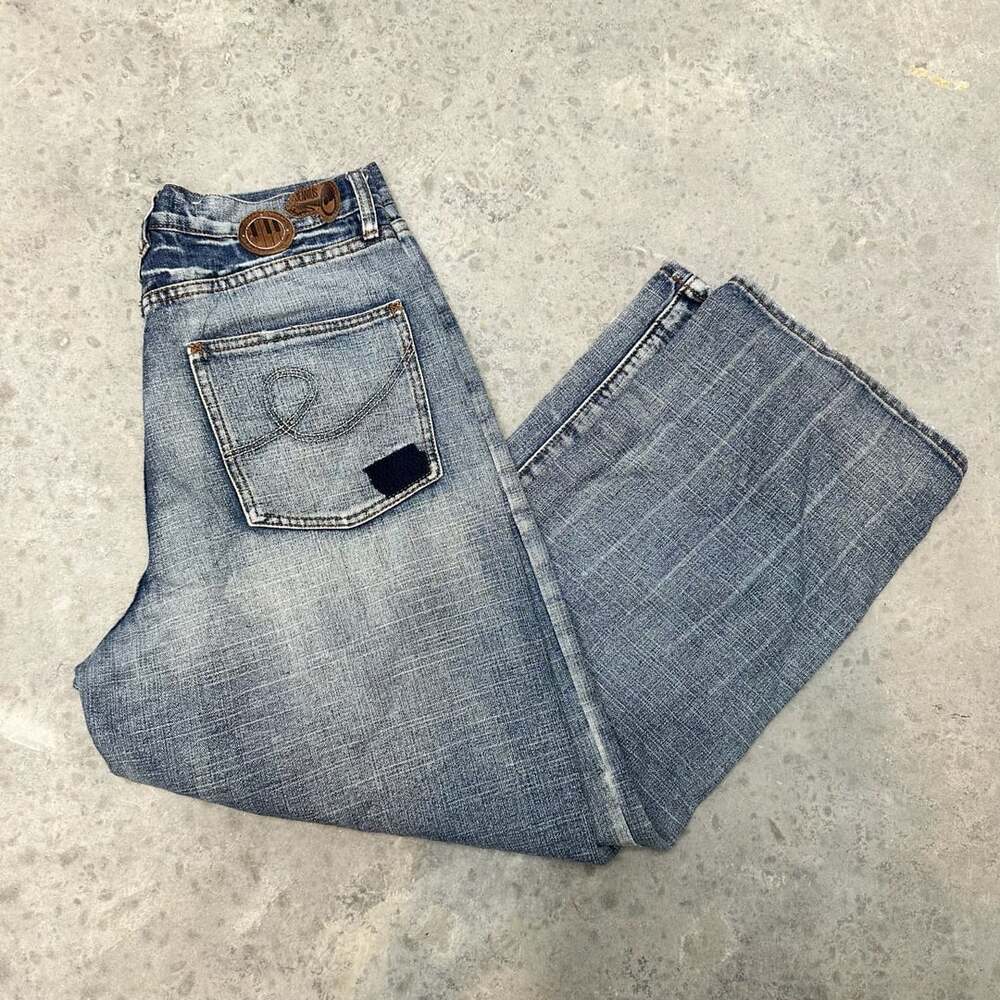 Nu Wear Jeanius Y2K Distressed Jeans - 30x30”